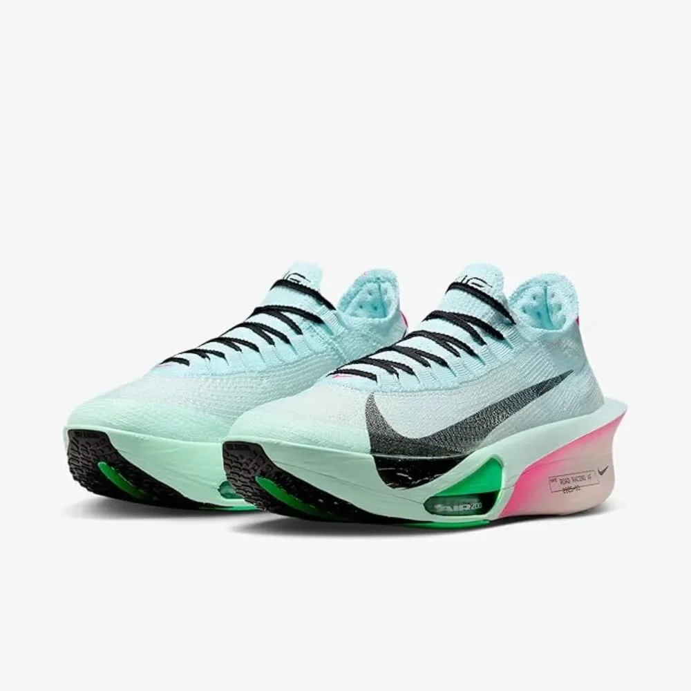 Nike Air Zoom Alphafly 3 Glacier Blue Mint Foam. SIZE 10